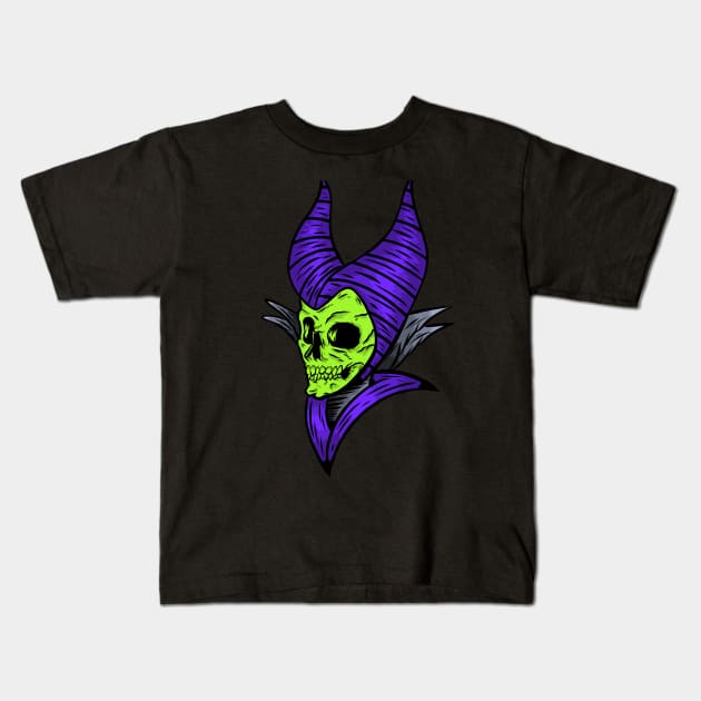 Queen of Darkness Kids T-Shirt by ryandraws_stuff